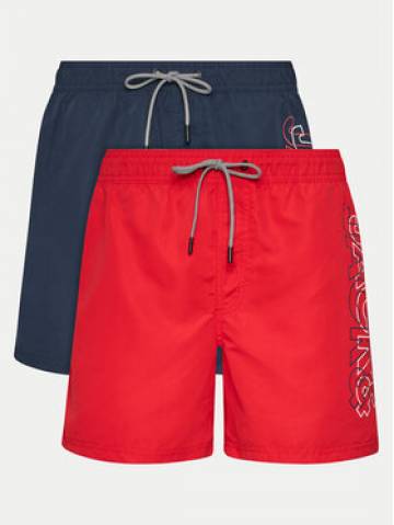 Jack&Jones Набір 2 пари шортів для плавання Fiji 12260815 Червоний Regular Fit Jack&Jones Набір 2 пари шортів для плавання Fiji 12260815 Червоний Regular Fit
