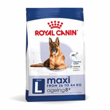 Сухой корм для взрослых собак больших пород Royal Canin Maxi Ageing 8+, 15 кг (24541500)
