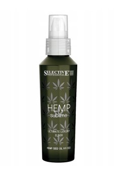 Уценка! Эликсир здоровья Selective Professional Hemp Sublime Elixir для всех типов волос, 100 мл