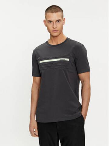 Boss Футболка 50513010 Сірий Regular Fit Boss Футболка 50513010 Сірий Regular Fit