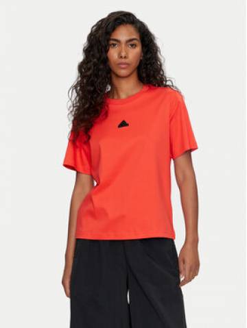 adidas Футболка Signature Graphic Print IY1460 Оранжевий Loose Fit adidas Футболка Signature Graphic Print IY1460 Оранжевий Loose Fit