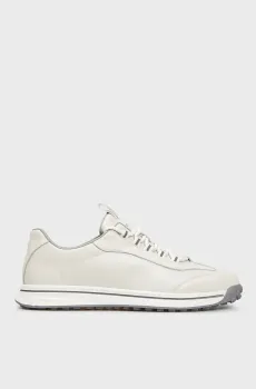 Мужские белые кожаные сникерсы Белый 39 Respect VK83-149472