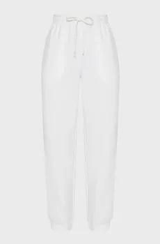 Женские белые спортивные брюки Белый L Replay W8169 .000.M23836