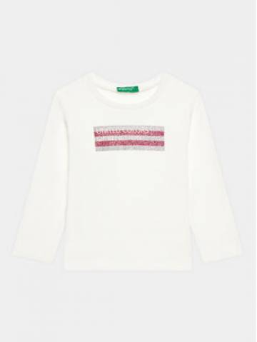 United Colors Of Benetton Блузка 3I9WG10A3 Білий Regular Fit United Colors Of Benetton Блузка 3I9WG10A3 Білий Regular Fit