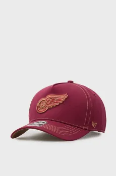 Малиновая кепка DETROIT RED WINGS CONTRAST STI Малиновый ONESIZE 47 Brand CONDT05GWS-CA