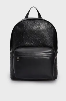 Мужской черный рюкзак MONOGRAM SOFT CAMPUS BP40 AOP Черный ONESIZE Calvin Klein K50K511494