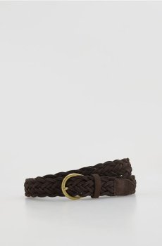 Reserved - Замшеві па - темно коричневий - 318IC-89X