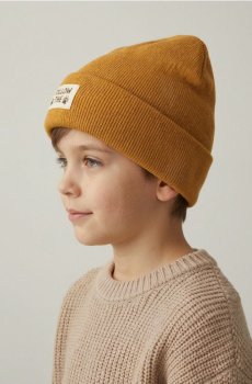 Шапка-біні - бурштиновий