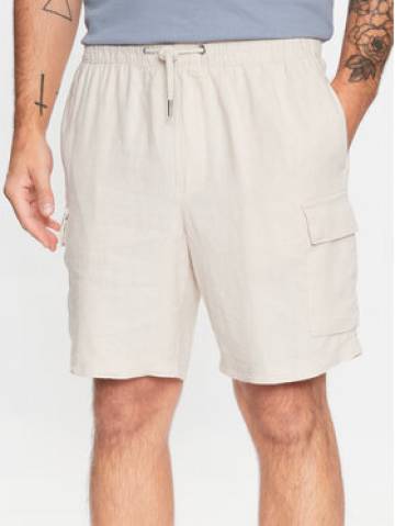 Solid Шорти з тканини 21107732 Сірий Regular Fit Solid Шорти з тканини 21107732 Сірий Regular Fit