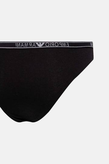 Бразилианы Emporio Armani Underwear цвет чёрный 164752 4F223 Бразилианы Emporio Armani Underwear цвет чёрный 164752 4F223