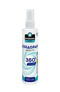 Дезодорант-спрей для обуви BLYSKAVKA Sport Fresh 360, 100 мл