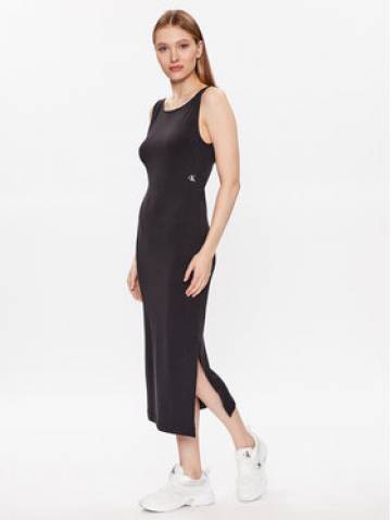 Calvin Klein Jeans Повсякденна сукня J20J221409 Чорний Regular Fit Calvin Klein Jeans Повсякденна сукня J20J221409 Чорний Regular Fit