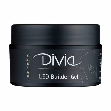 Моделирующий гель для ногтей Divia LED Builder Gel Di1105, Ultra Clear, 14 г Моделирующий гель для ногтей Divia LED Builder Gel Di1105, Ultra Clear, 14 г