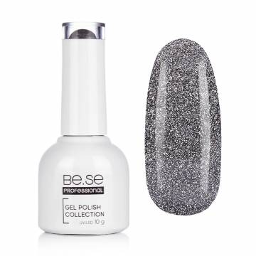 Гель-лак для ногтей Be.Se Professional Gel Polish Collection Diamond 36 Светоотражающий, темно-серый, 10 г Гель-лак для ногтей Be.Se Professional Gel Polish Collection Diamond 36 Светоотражающий, темно-серый, 10 г