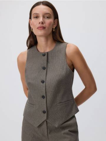 Reserved - LADIES` VEST - різнобарвний - YS468-MLC Reserved - LADIES` VEST - різнобарвний - YS468-MLC