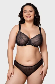 Женские черные трусики Черный XL brabrabra SLZ27502001