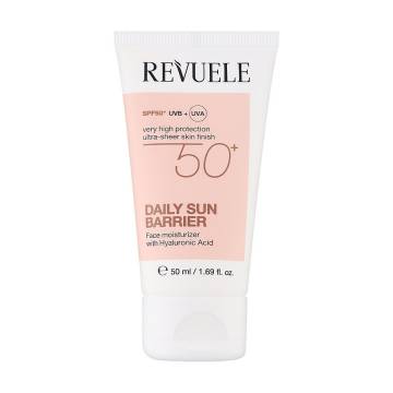 Солнцезащитный крем для лица Revuele Daily Sun Barrier Face Moisturizer SPF 50+, 50 мл Солнцезащитный крем для лица Revuele Daily Sun Barrier Face Moisturizer SPF 50+, 50 мл