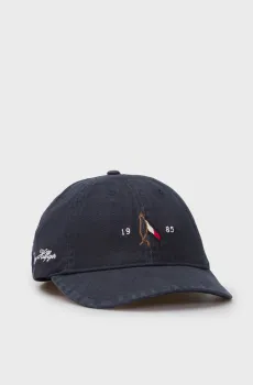 Мужская темно-синяя кепка SEASONAL FLAG Синий ONESIZE Tommy Hilfiger AM0AM13348