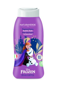 Детская пена для ванны Naturaverde Kids Disney Frozen Bubble Bath, 250 мл