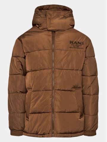 Karl Kani Пуховик 6076045 Коричневий Regular Fit Karl Kani Пуховик 6076045 Коричневий Regular Fit