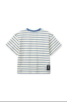 Детская хлопковая футболка Liewood Tyler Stripe SS T-shirt