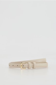 Reserved - Ремінець з комбінованих матеріалів - кремовий - 315IC-01X