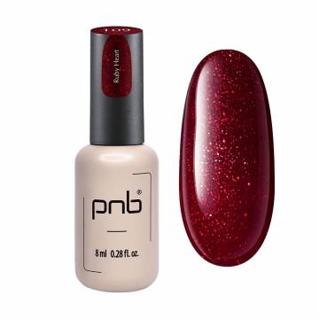Гель-лак для ногтей PNB Gel Polish UV/LED 109 Ruby Heart, 8 мл Гель-лак для ногтей PNB Gel Polish UV/LED 109 Ruby Heart, 8 мл
