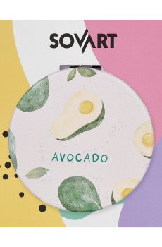 Зеркало компактное Sovart круглое, Avocado