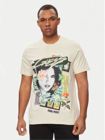 Guess Футболка M4GI49 KBW41 Білий Slim Fit Guess Футболка M4GI49 KBW41 Білий Slim Fit