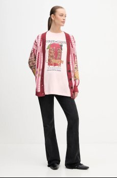 Хлопковая футболка Barbour x Farm Rio