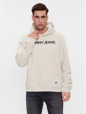 Tommy Jeans Світшот Bold Classics DM0DM18413 Бежевий Regular Fit Tommy Jeans Світшот Bold Classics DM0DM18413 Бежевий Regular Fit