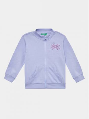 United Colors Of Benetton Світшот 3J70G5020 Фіолетовий Regular Fit United Colors Of Benetton Світшот 3J70G5020 Фіолетовий Regular Fit