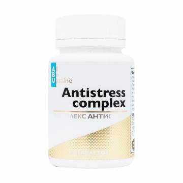Комплекс антистресс ABU - All Be Ukraine Antistress Complex, 60 таблеток