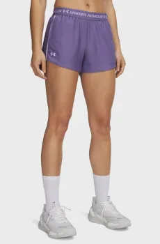 Женские сиреневые шорты Tech Play Up Shorts-PPL Сиреневый L Under Armour 1389882-520
