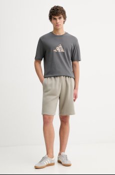 Хлопковая футболка adidas Camo Explorer