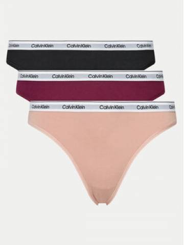 Calvin Klein Underwear Набір з 3 пар класичних трусів 000QD5207E Кольоровий Calvin Klein Underwear Набір з 3 пар класичних трусів 000QD5207E Кольоровий