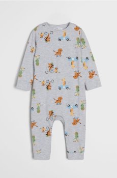 Бавовняний сліп для немовлят - сірий