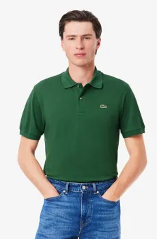 Мужское зеленое поло Зеленый M-L Lacoste PH9851132