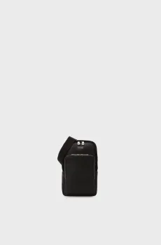 Мужская черная сумка Черный ONESIZE Guess HMBOMGP5426