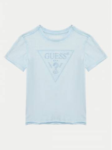 Guess Футболка L5GI02 K6XN4 Блакитний Regular Fit Guess Футболка L5GI02 K6XN4 Блакитний Regular Fit