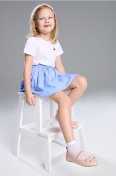 Klasiskas balerīnas ar ādas zolīti - рожевий