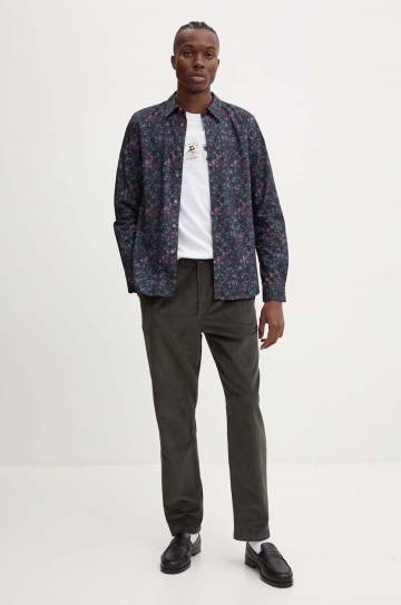 Брюки PS Paul Smith мужские цвет зелёный прямые M2R.801Y.N22223 Брюки PS Paul Smith мужские цвет зелёный прямые M2R.801Y.N22223