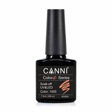 Гель-лак для ногтей Canni Gel Color System Soak-off UV&LED Gel Polish 1005 Летний коралловый, 7.3 мл Гель-лак для ногтей Canni Gel Color System Soak-off UV&LED Gel Polish 1005 Летний коралловый, 7.3 мл