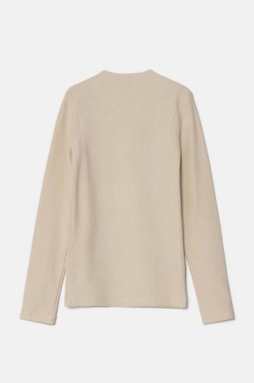 Детский лонгслив Pinko Up цвет бежевый F4PIJGTH144