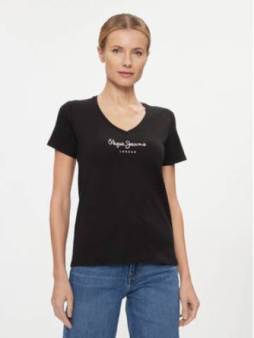 Pepe Jeans Футболка Wendy PL505482 Чорний Regular Fit Pepe Jeans Футболка Wendy PL505482 Чорний Regular Fit
