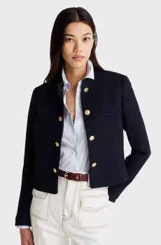 Женский темно-синий жакет PUNTO SHORT SB BLAZER JACKET Синий 32 Tommy Hilfiger WW0WW44607