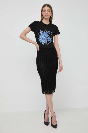 Юбка Pinko цвет чёрный midi прямая 103186 A1PY Юбка Pinko цвет чёрный midi прямая 103186 A1PY