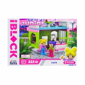 Конструктор IBLOCK Junior Kids hits Кафе 222 деталі (KH08/003/4) Конструктор IBLOCK Junior Kids hits Кафе 222 деталі (KH08/003/4)