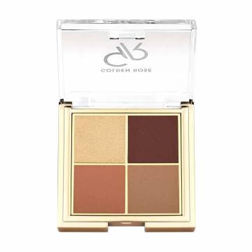 Палетка теней для век Golden Rose Quattro Eyeshadow Palette, 06 Sunset Date, 4.4 г Палетка теней для век Golden Rose Quattro Eyeshadow Palette, 06 Sunset Date, 4.4 г
