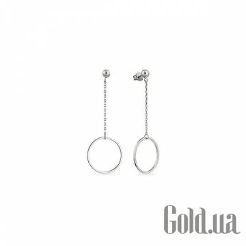 Серьги с подвесками Silvex925